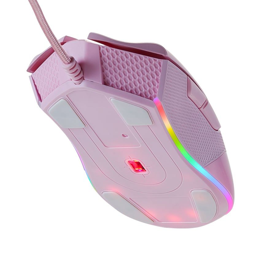 Chuột chơi game BJX M9 (Pink/USB/Led RGB)