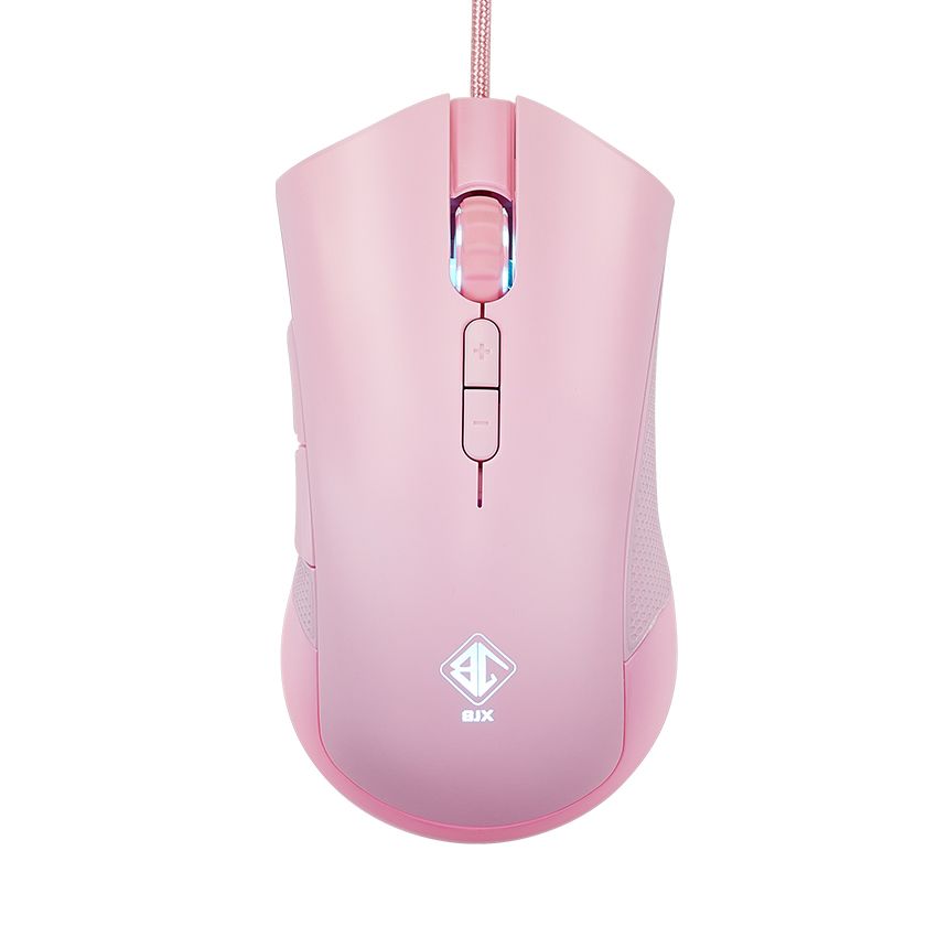 Chuột chơi game BJX M9 (Pink/USB/Led RGB)