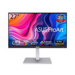 Màn hình Asus ProArt 27 inch PA279CV (27inch/4k/IPS/60hz/5ms/HDMI+DP+USB-C+Audio/Loa)