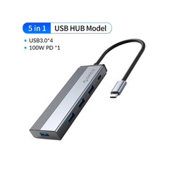 Đế cắm đa năng 5 trong 1 cổng Type C 5SXA-GY