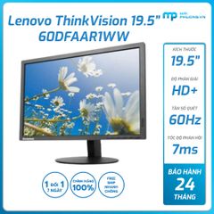 Màn hình máy tính Lenovo ThinkVision E2054 19.5-inch LED Backlit LCD Monitor 60DFAAR1WW