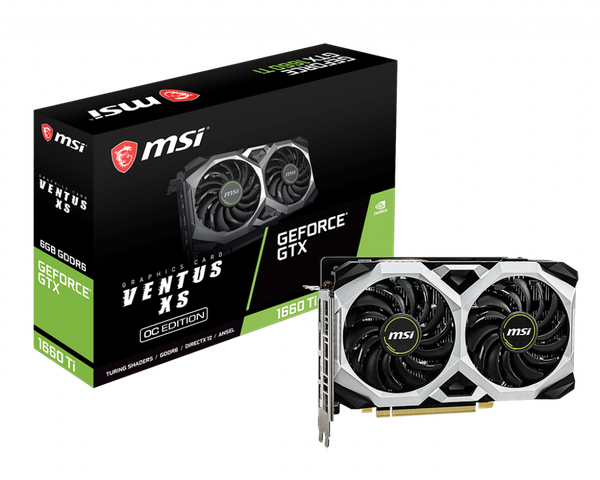 Card Đồ Hoạ GTX 1660 Ti VENTUS XS 6G OC