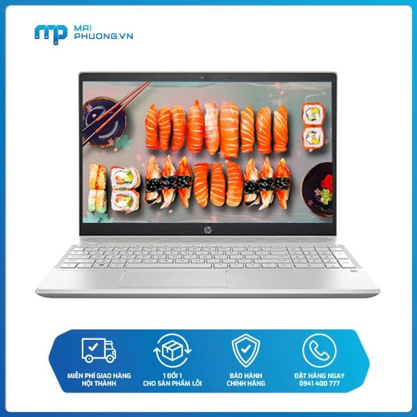 Laptop HP Pavilion 15-cs2034TU i5-8265U/4GB/1TB/15.6