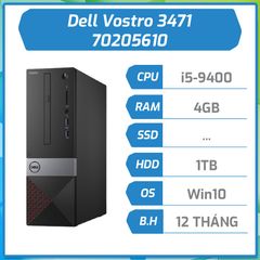 Máy bộ hãng Dell Vos 3471 i5-9400/4GB/1TB/DVDRW/Win10 70205610