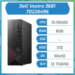 Máy bộ Dell Vostro 3681 Core i5/8GB RAM/1TB HDD/UHD 630/70226496