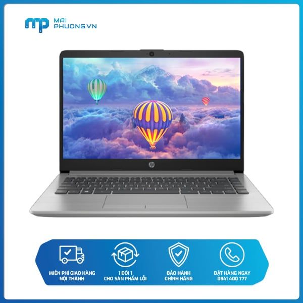 Laptop HP 245 G8 (AMD R5-3500U/4GB/256GB/14''FHD/Win10/Silver)