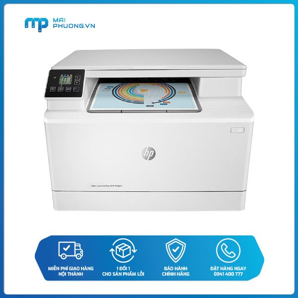 Máy in đa chức năng HP Color LaserJet Pro MFP M182n (7KW54A)