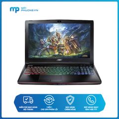 Laptop Gaming MSI GP62M i7-7700HQ/16GB /1TB + 128GB SSD/4GB GTX1050Ti/15.6 - (7REX-1497XVN)