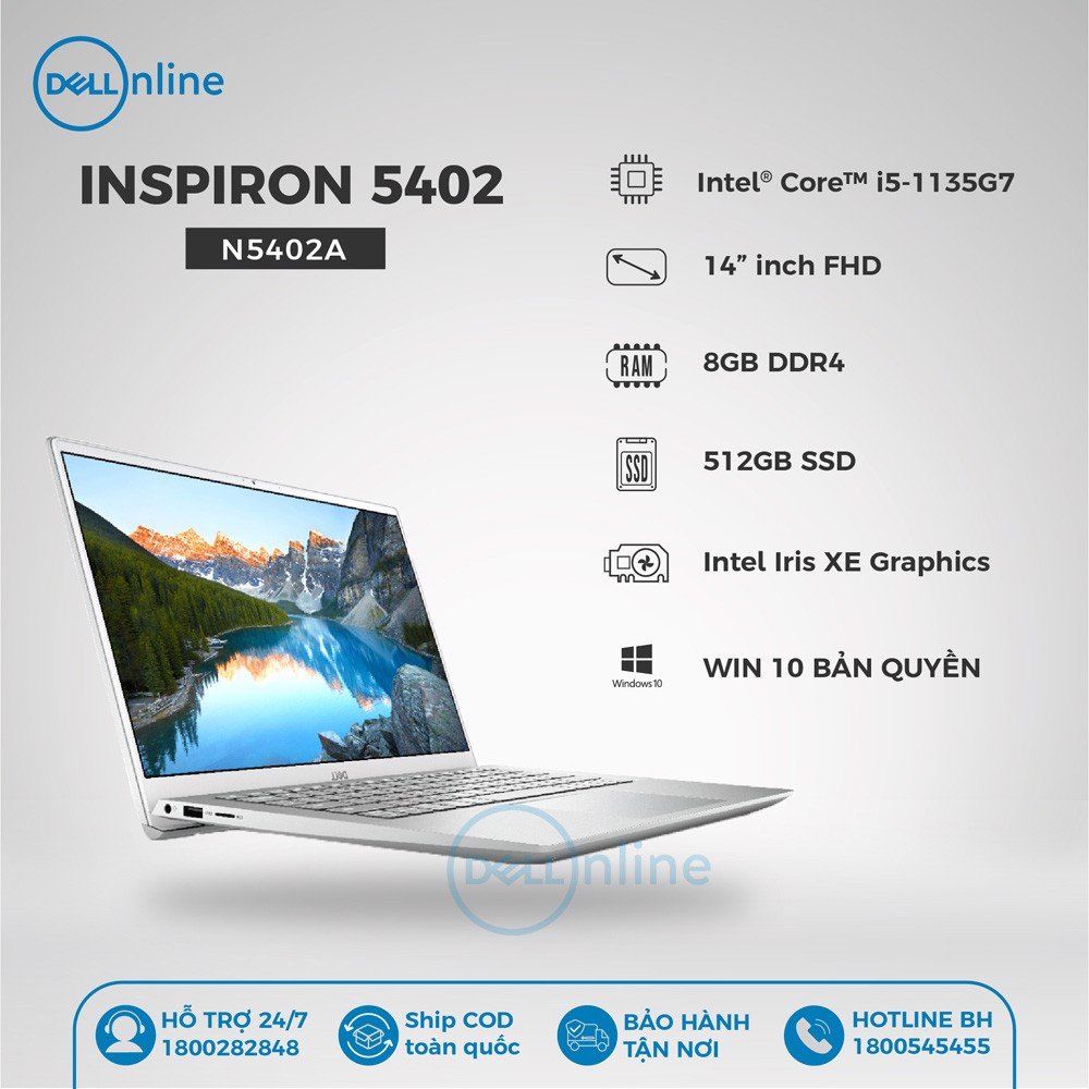 Laptop Dell Inspiron 5402 (N5402A)