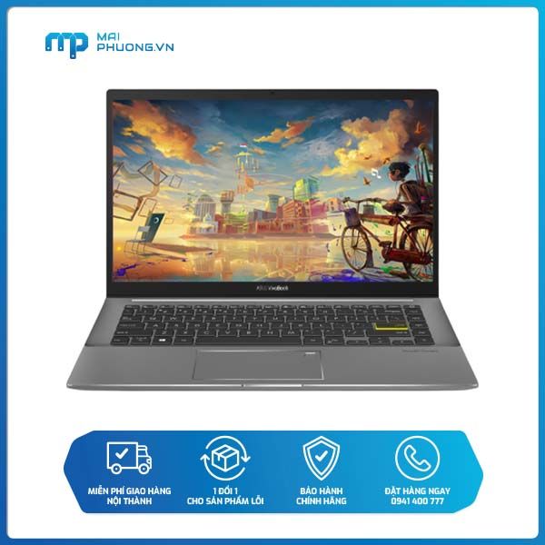 Laptop ASUS Vivobook S433FA-EB053T 90NB0Q04 M00820  i5-10210U/8GB/512GB SSD/Windows 10 Home 64-bit