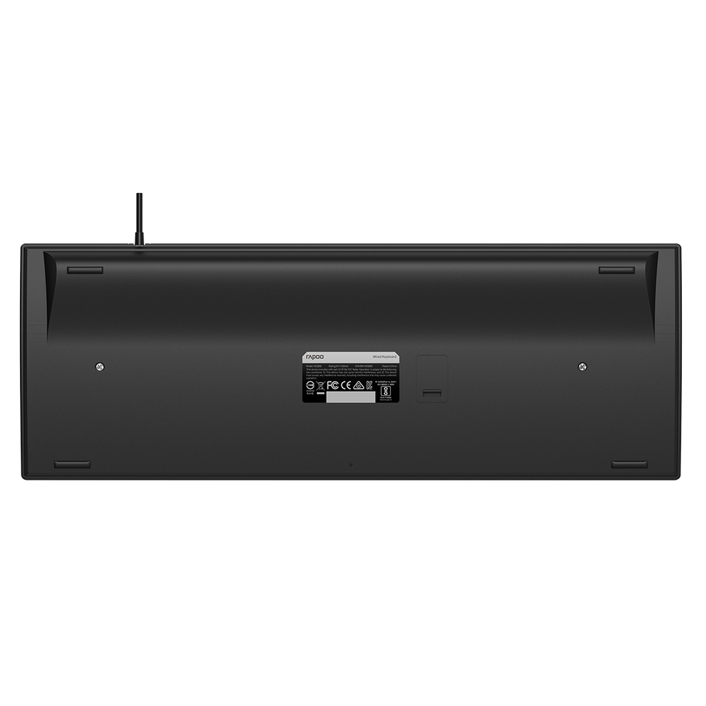 Bàn phím có dây Rapoo NK2800 Black-12983