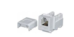 Modular Jack - Ổ cắm thoại RJ11 Keystone Jack Dintek Cat.3 Unshielded (1305-01007)