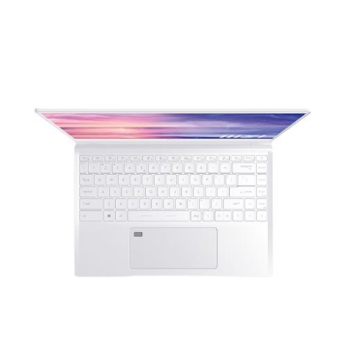 Laptop MSI Prestige 14 (i7-1195G7/16GB/512GB M.2 NVMe SSD/14''FHD/GTX1650-4GB/Win10 Home 64bit/Trắng) A11SC-203VN