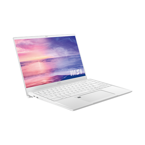 Laptop MSI Prestige 14 (i7-1195G7/16GB/512GB M.2 NVMe SSD/14''FHD/GTX1650-4GB/Win10 Home 64bit/Trắng) A11SC-203VN