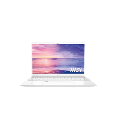 Laptop MSI Prestige 14 (i7-1195G7/16GB/512GB M.2 NVMe SSD/14''FHD/GTX1650-4GB/Win10 Home 64bit/Trắng) A11SC-203VN
