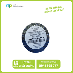 Ruy băng dạng cuộn AWR8-Wax 110mm*300m