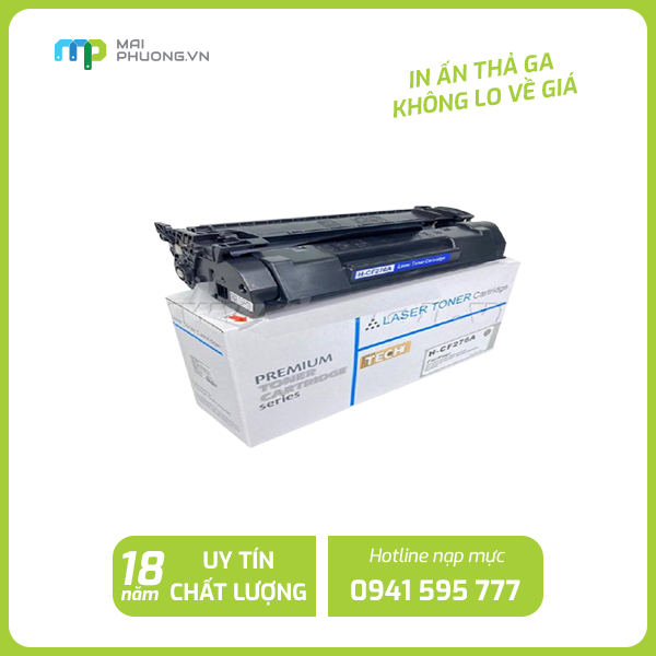 Mực in HP Pro M404dn/M428dnw (CF276A/CRG057) 3.1K Ko chíp 50712