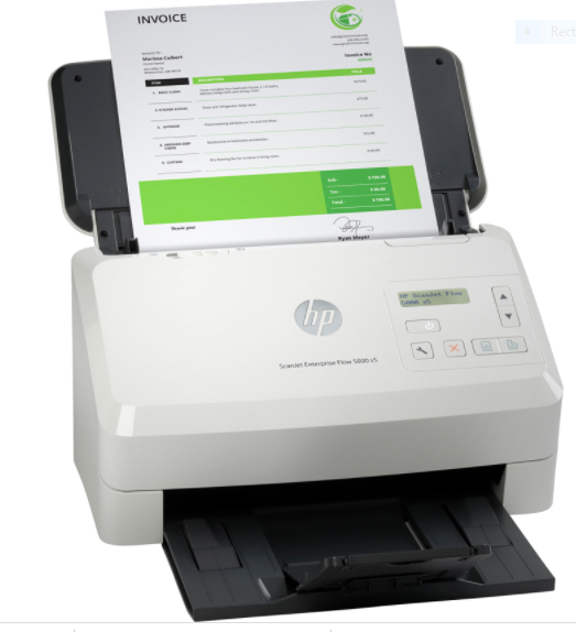 Máy quét HP ScanJet Enterprise Flow 5000 s5 (6FW09A)