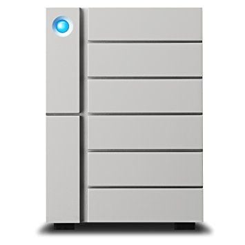 Ổ Cứng Chuyên Dụng (RAID) Lacie 6BIG 96TB USB-C, Thunderbolt 3 + SRS - STFK96000400