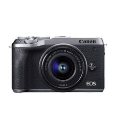 Máy ảnh Canon EOS M6 Mark II Kit 15-45mm (Sliver)