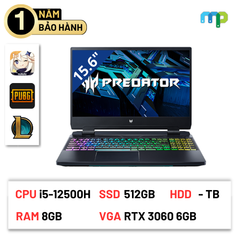 Laptop Gaming Acer Predator Helios 300 2022 (i5-12500H/ 8GB/ 512GB/ RTX 3060 6GB/ 15.6'' FHD 165Hz) PH315-55-5736