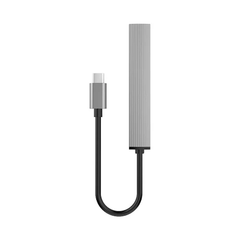 Bộ chia Type C ra 4 cổng USB 3.0 & 2.0 AH-12F-GY-BP