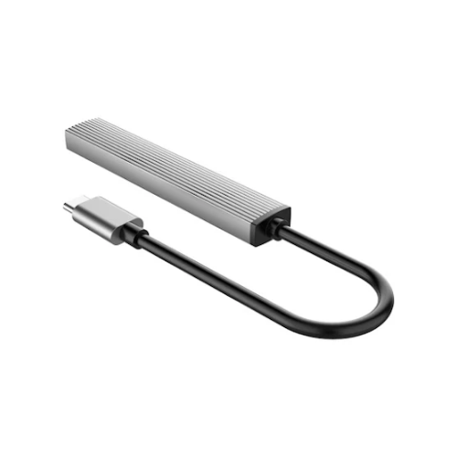 Bộ chia Type C ra 4 cổng USB 3.0 & 2.0 AH-12F-GY-BP