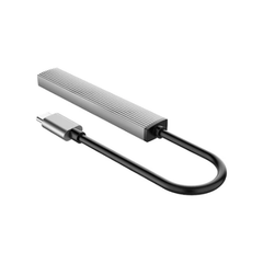Bộ chia Type C ra 4 cổng USB 3.0 & 2.0 AH-12F-GY-BP