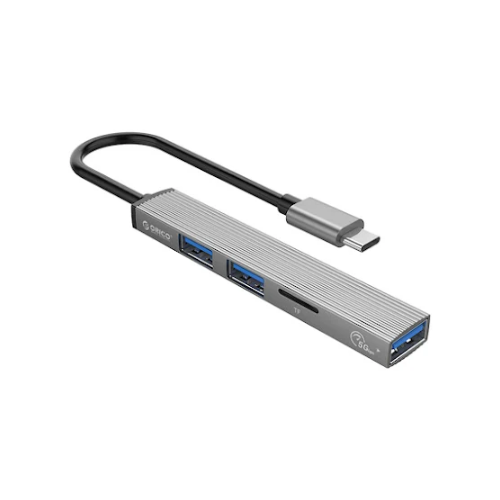 Bộ chia Type C ra 4 cổng USB 3.0 & 2.0 AH-12F-GY-BP