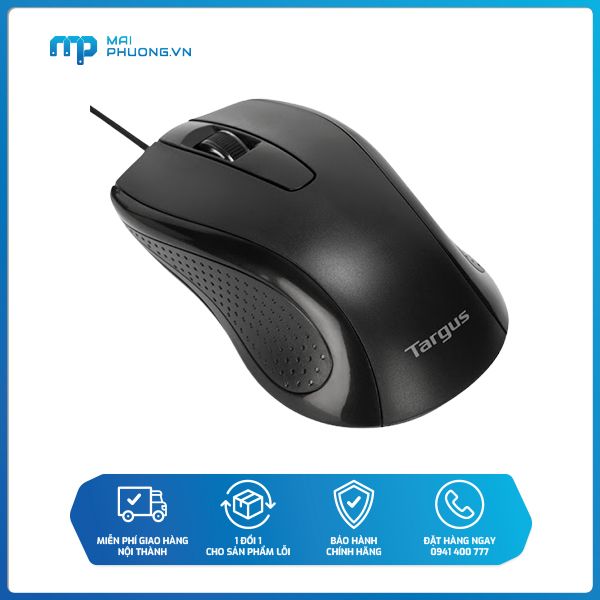 Chuột vi tính U660 USB Optical Mouse (Black)-AMU660AP-50