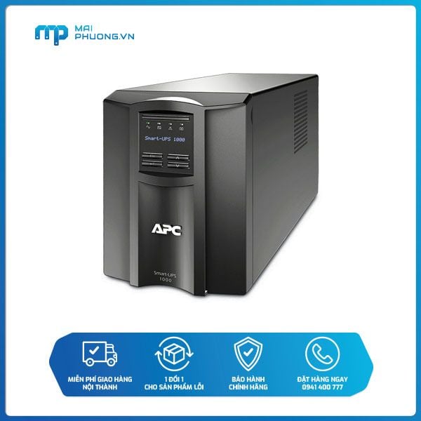 Bộ lưu điện UPS APC Smart SMT1000I 230V