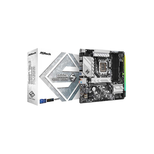 Bo mạch chủ Asrock B660M Steel Legend