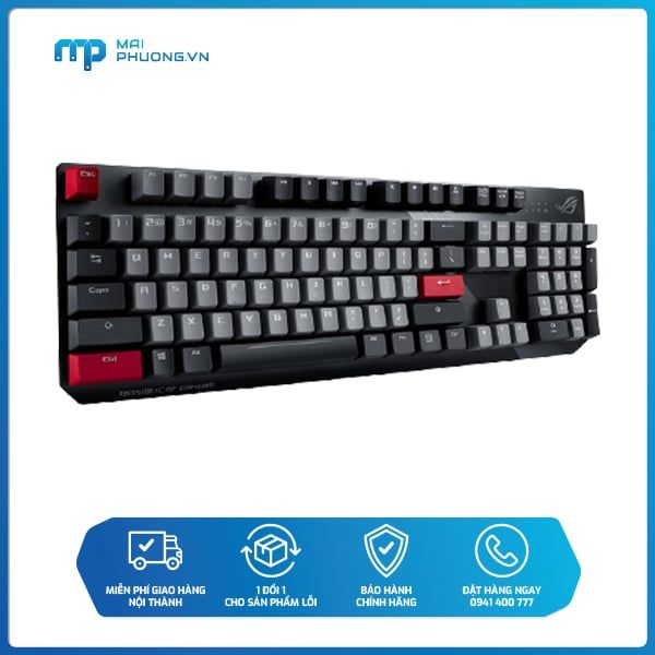 Bàn phím Gaming ASUS ROG Strix Scope PBT Red