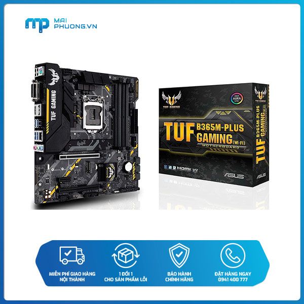 Bo mạch chủ Asus TUF B365M-Plus Gaming