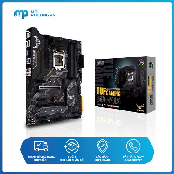 Bo mạch chủ Asus TUF Gaming B460 Plus