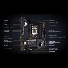 Bo mạch chủ Asus TUF GAMING B560M-PLUS