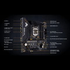 Bo mạch chủ Asus TUF GAMING B560M-PLUS