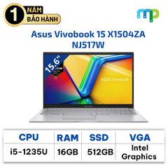 Laptop Asus Vivobook 15 X1504ZA I5-1235U/16GB/512GB/15.6