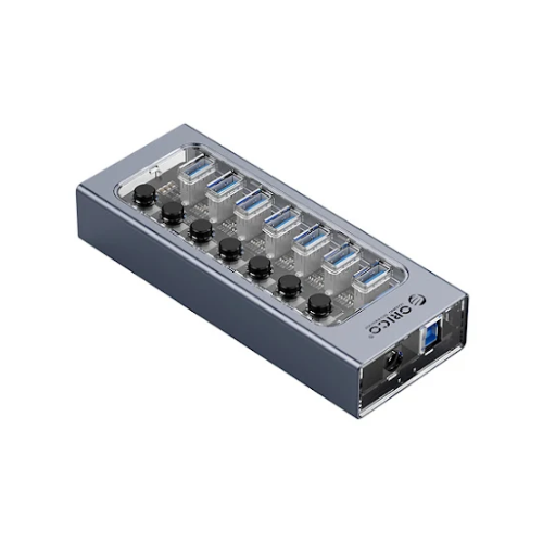 Bộ chia USB HUB 7 cổng USB 3.0 Orico AT2U3-7AB-GY