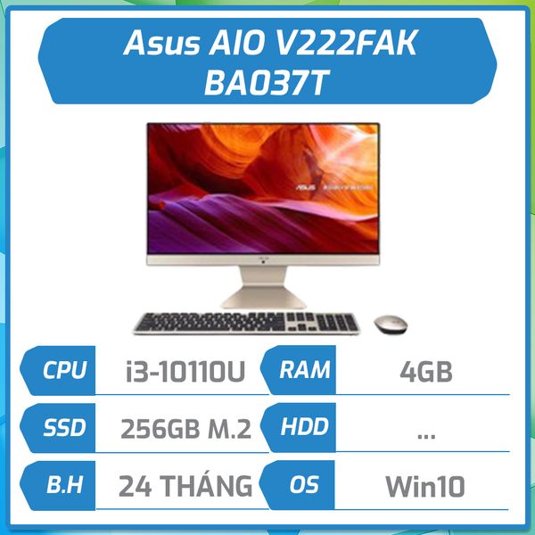 Máy bộ All In One ASUS V222FAK BA037T