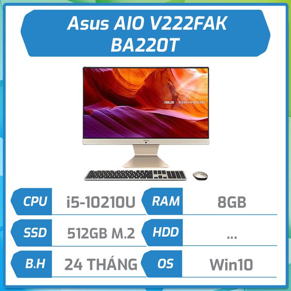 Máy bộ All In One ASUS V222FAK BA220T