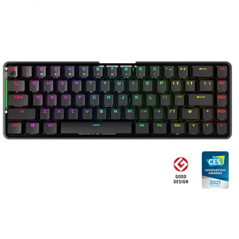 Bàn phím cơ không dây Asus ROG Falchion Red