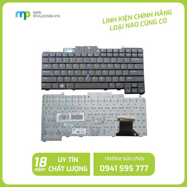 Thay bàn phím Laptop Dell D620