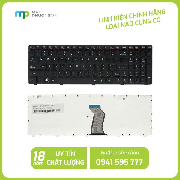 Thay bàn Phím Laptop Lenovo G580/G585