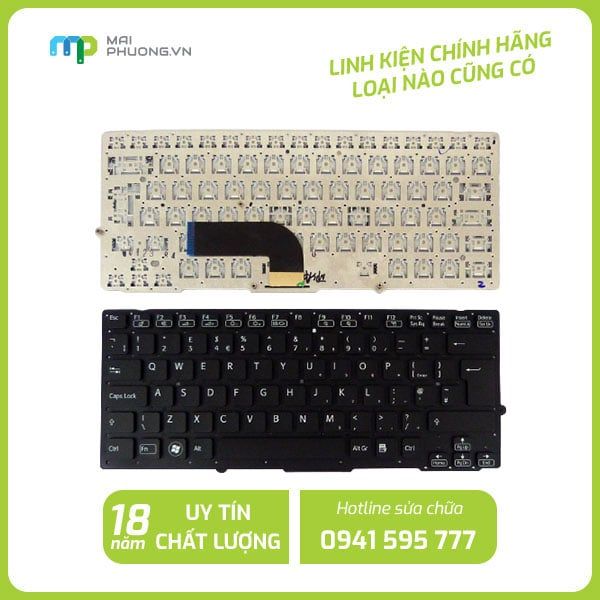 Thay Bàn Phím Laptop Sony SB BK (đen)