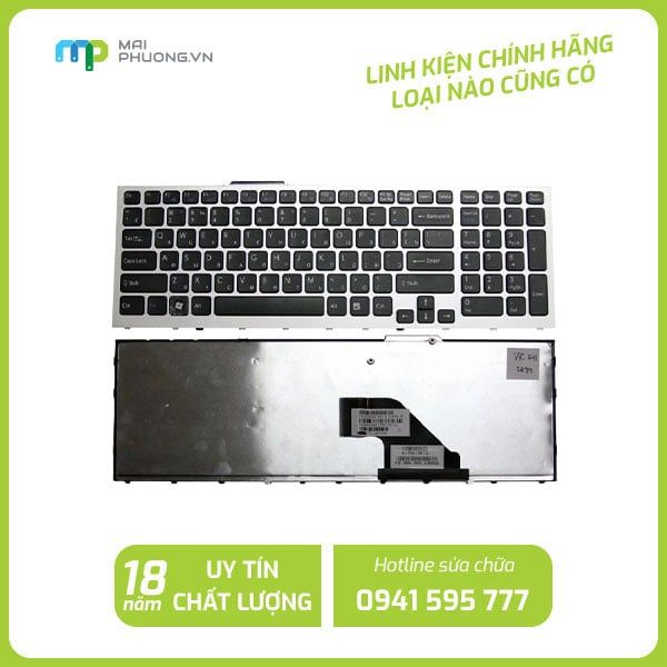 Thay Bàn Phím Laptop Sony VPC F1 F11 BK