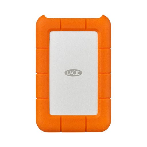 Ổ cứng gắn ngoài chống sốc Lacie Rugged Type-C 2TB USB-C + SRS (STFR2000800)