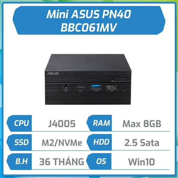 Máy bộ ASUS PN40 BBC061MV