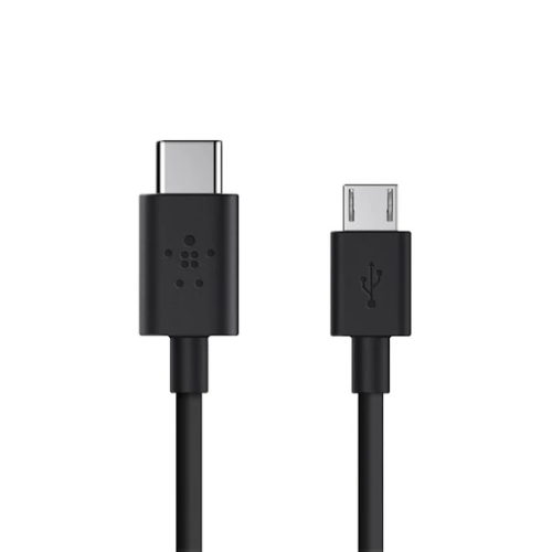 Cáp chuyển 2.0 USB-C to Micro USB Charge Belkin F2CU033bt06-BLK