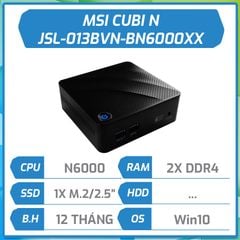 Máy bộ hãng MSI CUBI N JSL-013BVN-BN6000XX (N6000/1xM.2/1x2.5